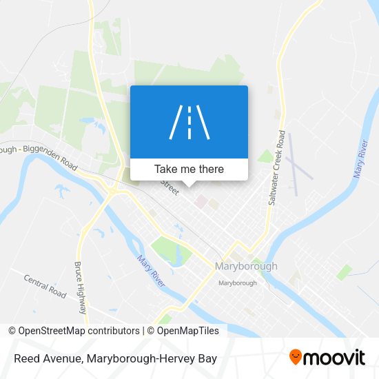 Reed Avenue map