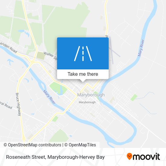 Roseneath Street map