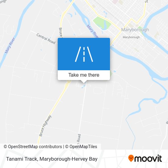 Tanami Track map