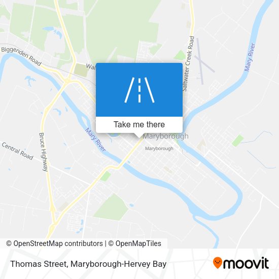 Thomas Street map