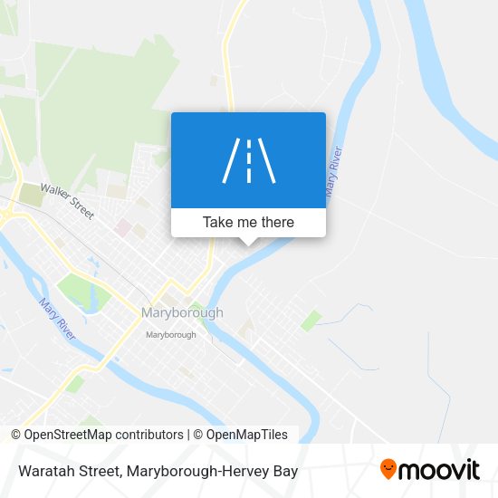 Waratah Street map