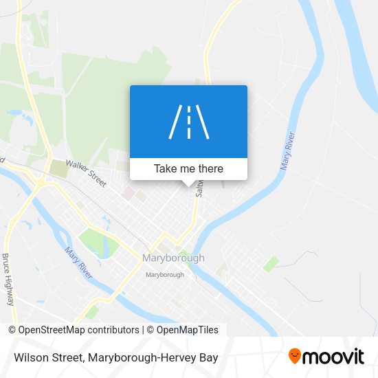 Wilson Street map