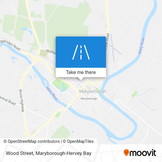 Wood Street map