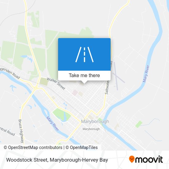 Woodstock Street map