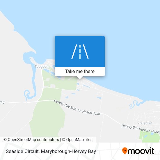 Seaside Circuit map