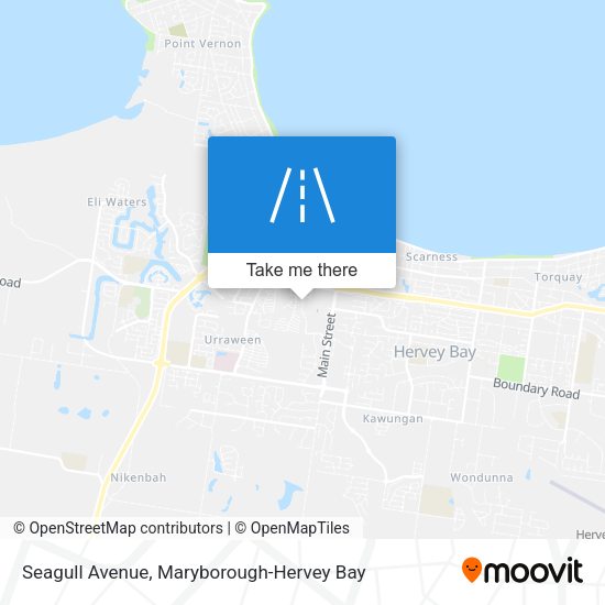 Seagull Avenue map