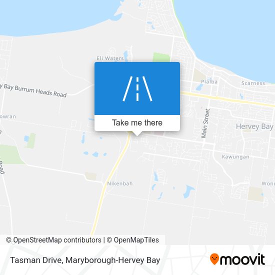 Tasman Drive map