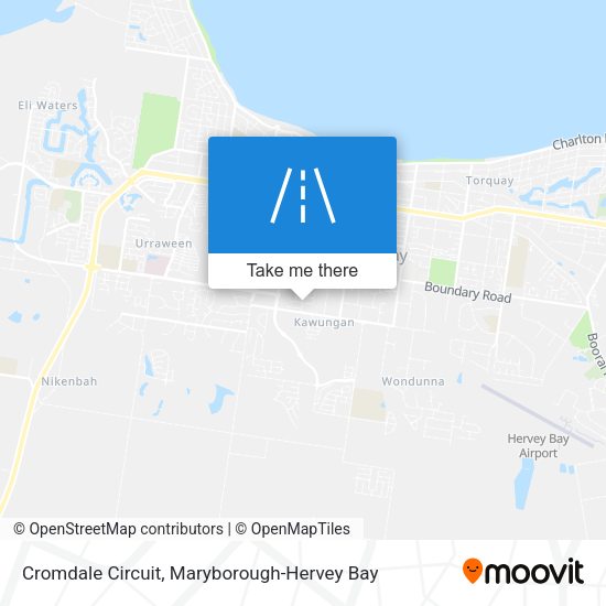 Cromdale Circuit map