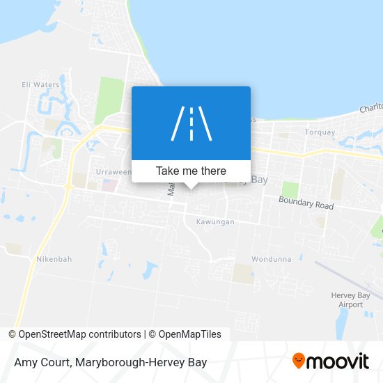 Amy Court map