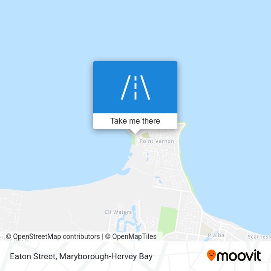Eaton Street map