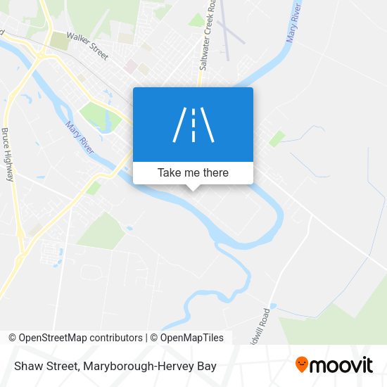 Shaw Street map