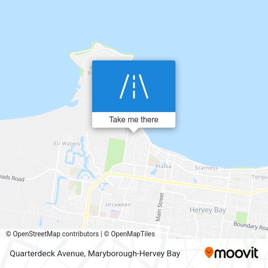 Quarterdeck Avenue map