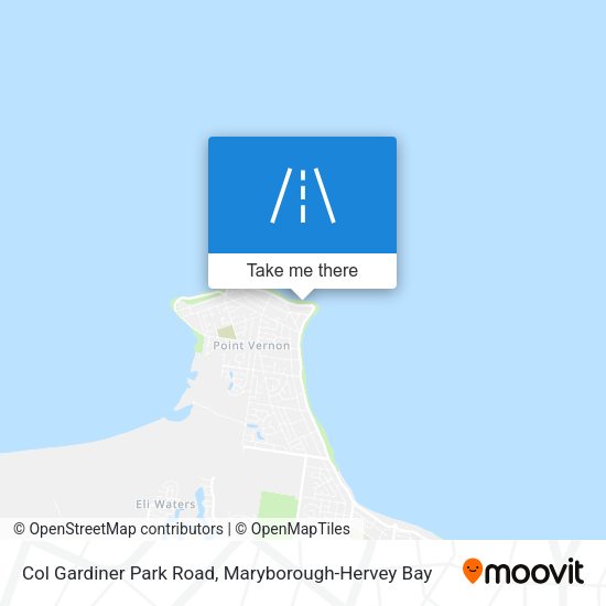 Col Gardiner Park Road map