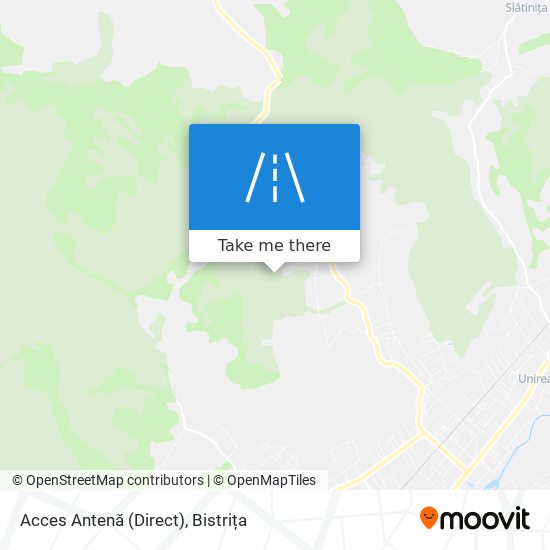 Acces Antenă (Direct) map