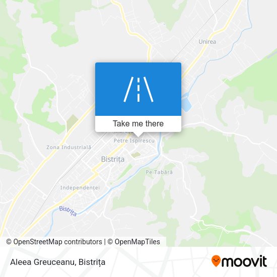 Aleea Greuceanu map