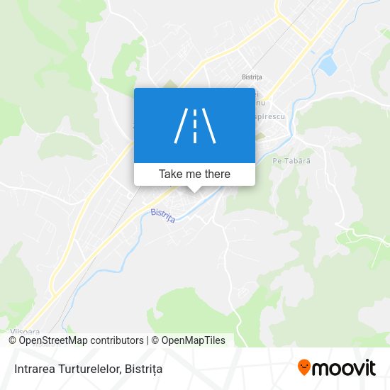 Intrarea Turturelelor map