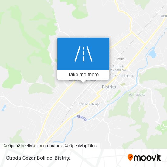 Strada Cezar Bolliac map