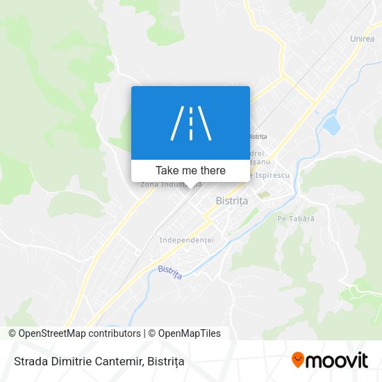 Strada Dimitrie Cantemir map