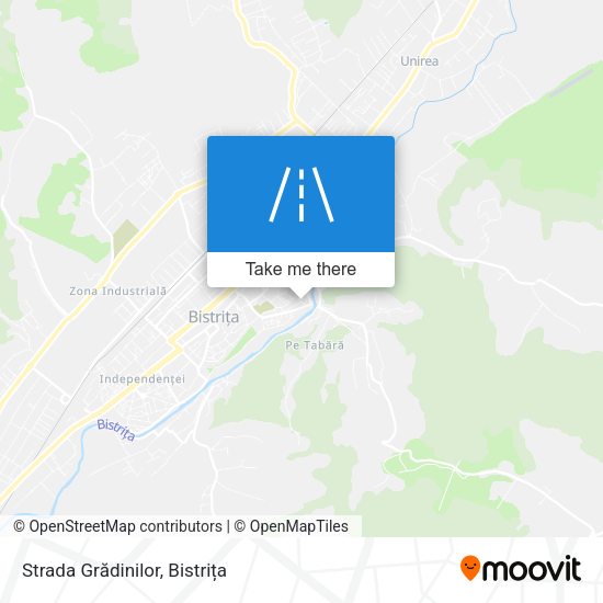Strada Grădinilor map