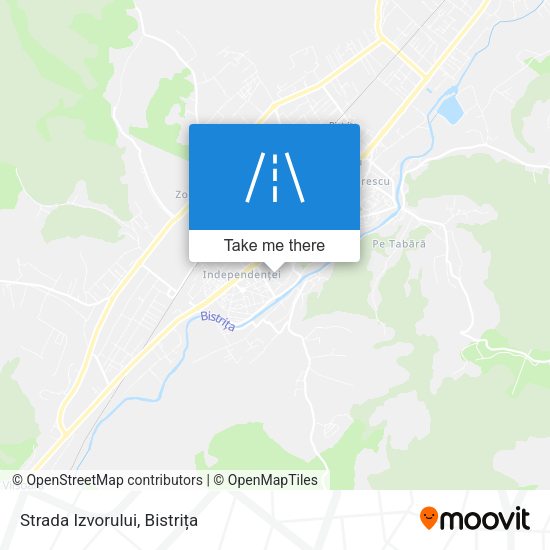 Strada Izvorului map