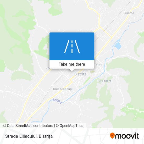 Strada Liliacului map
