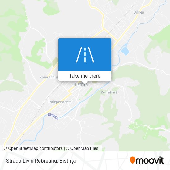 Strada Liviu Rebreanu map