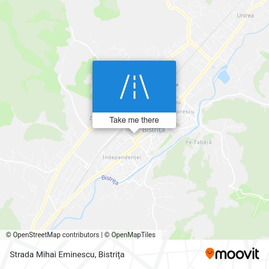 Strada Mihai Eminescu map