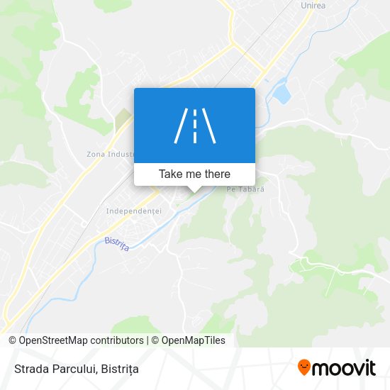 Strada Parcului map