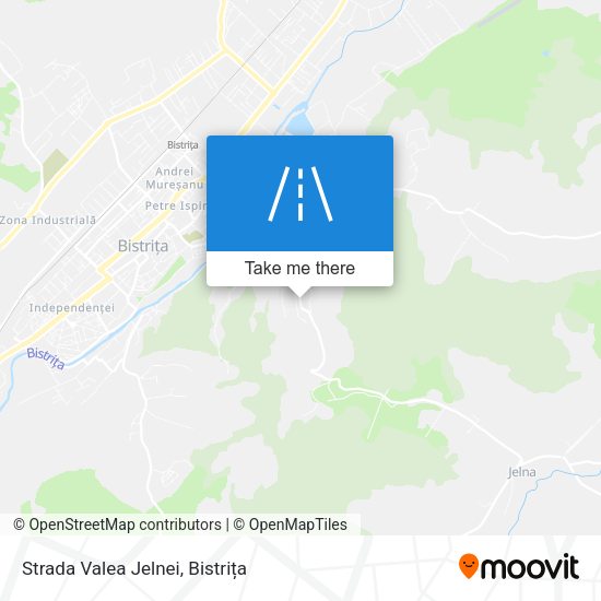 Strada Valea Jelnei map