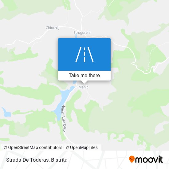Strada De Toderas map