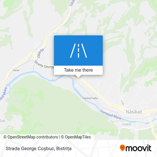 Strada George Coșbuc map