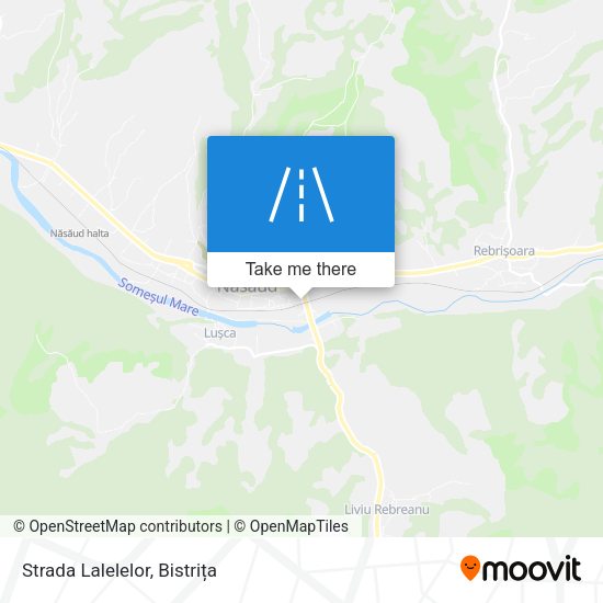 Strada Lalelelor map
