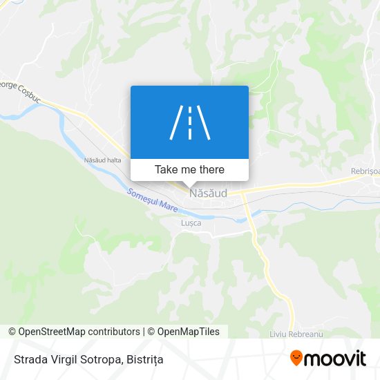 Strada Virgil Sotropa map