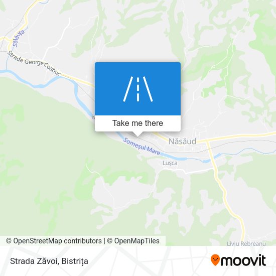Strada Zăvoi map