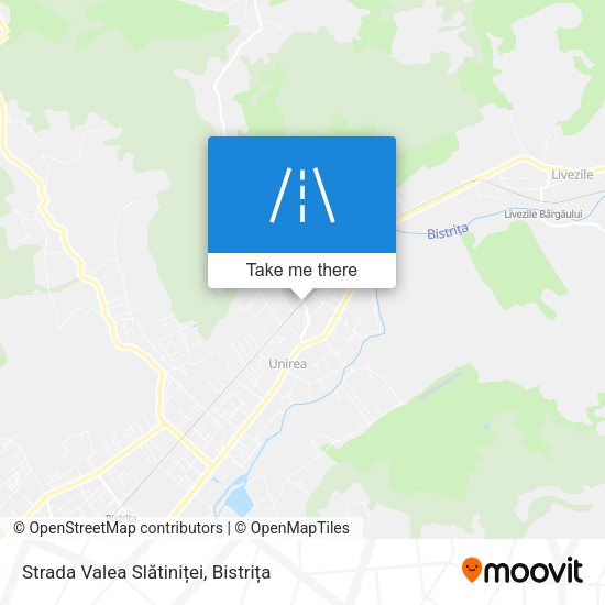 Strada Valea Slătiniței map
