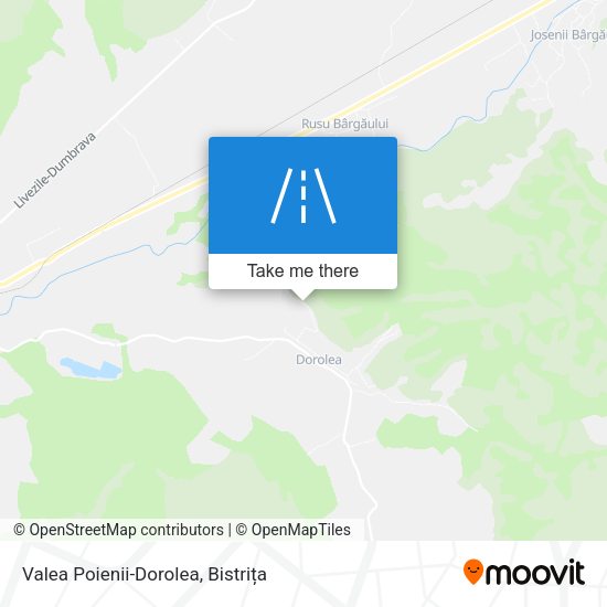 Valea Poienii-Dorolea map