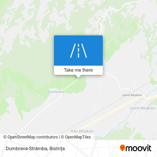 Dumbrava-Strâmba map