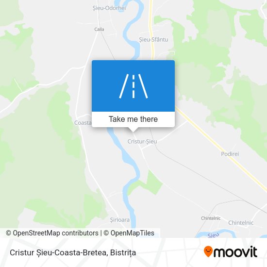 Cristur Șieu-Coasta-Bretea map