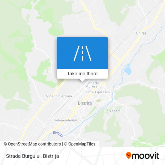 Strada Burgului map