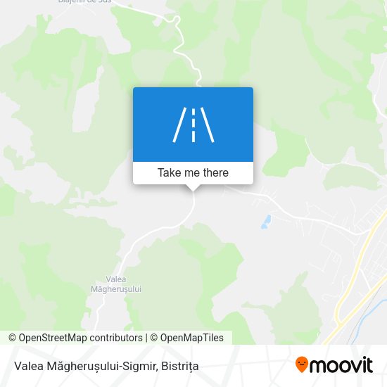 Valea Măgherușului-Sigmir map