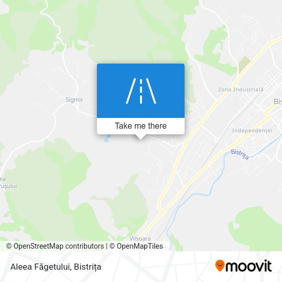 Aleea Făgetului map