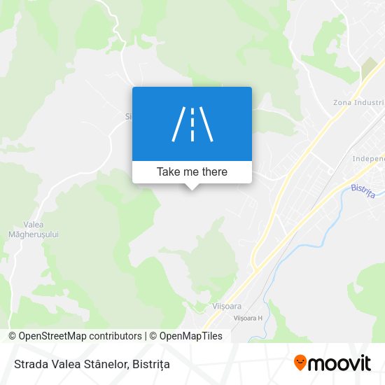 Strada Valea Stânelor map