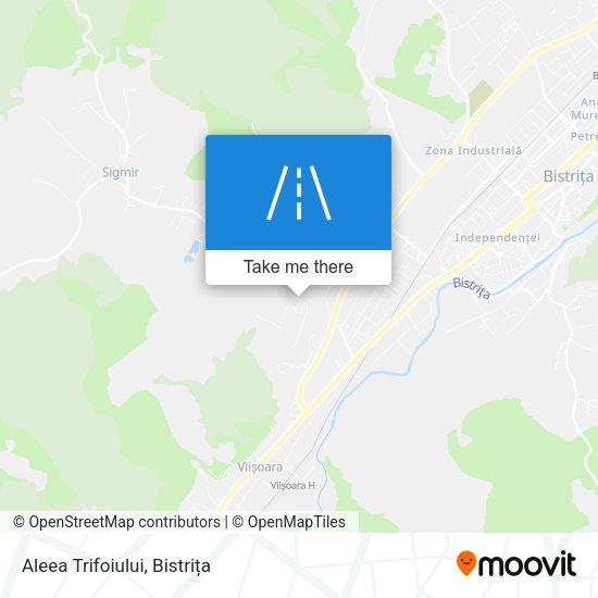 Aleea Trifoiului map