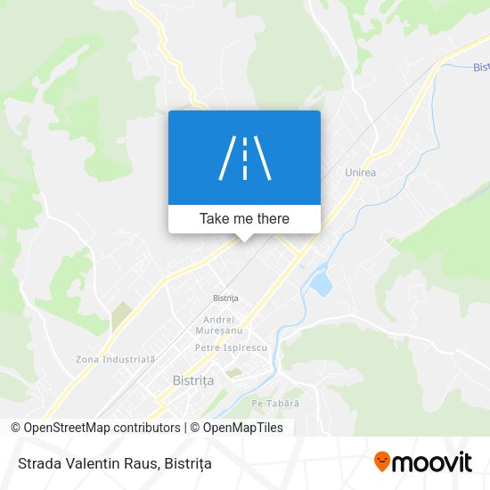 Strada Valentin Raus map