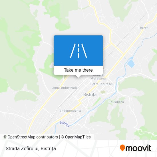 Strada Zefirului map