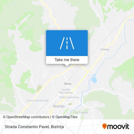 Strada Constantin Pavel map