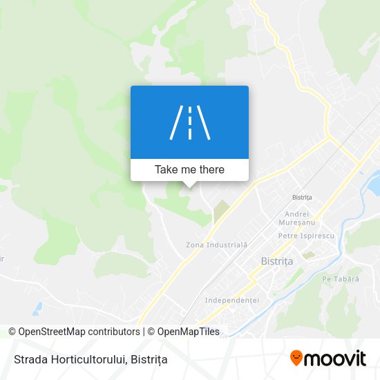 Strada Horticultorului map