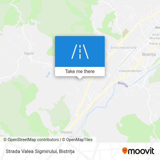 Strada Valea Sigmirului map