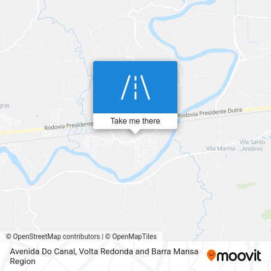 Avenida Do Canal map