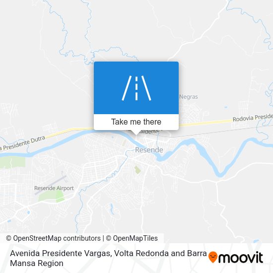 Avenida Presidente Vargas map